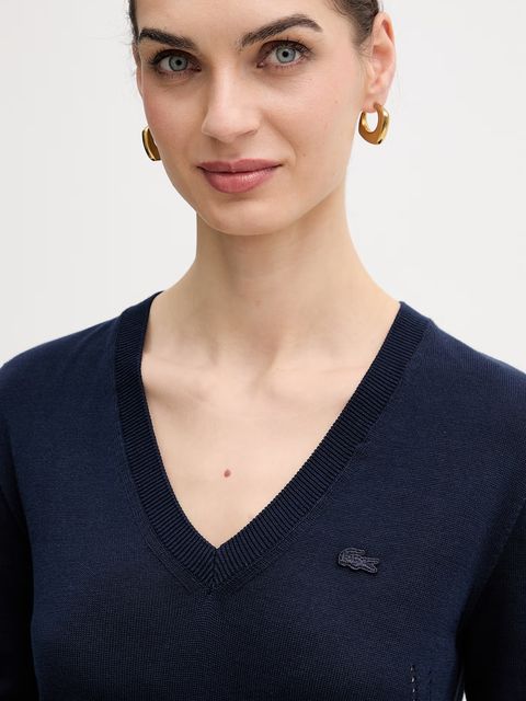 Lacoste sweter bawełniany