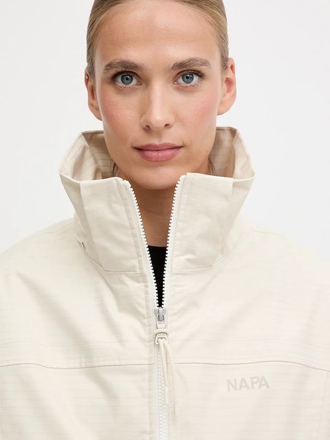 Napapijri kurtka A-Biez kolor beżowy NP0A88W5N1J1