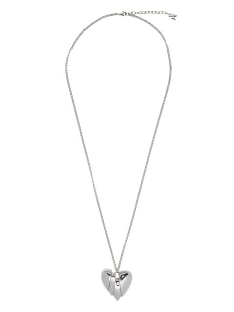 Amina Muaddi heartbreaker necklace - Silver - zdjęcie produktu nr 1