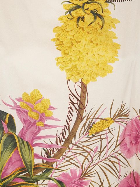 Blumarine floral-print top - Neutrals