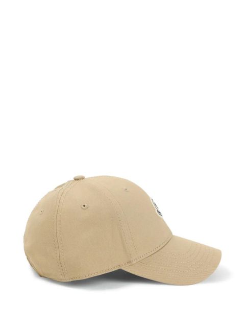 Moncler logo patch baseball cap - Neutrals - zdjęcie produktu nr 2