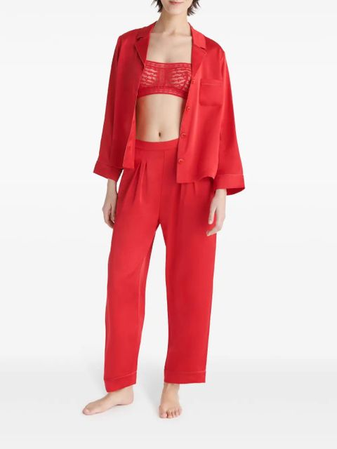 ERES Mondain pyjama trousers - Red