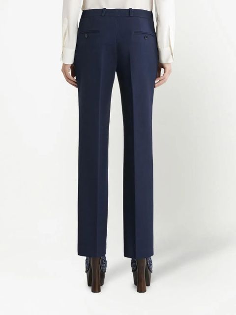 ETRO pressed-crease tailored trousers - Blue - zdjęcie produktu nr 2