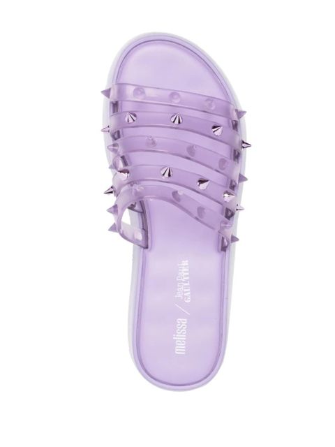 Jean Paul Gaultier x Melissa Punk Love Becky platform slides - Purple