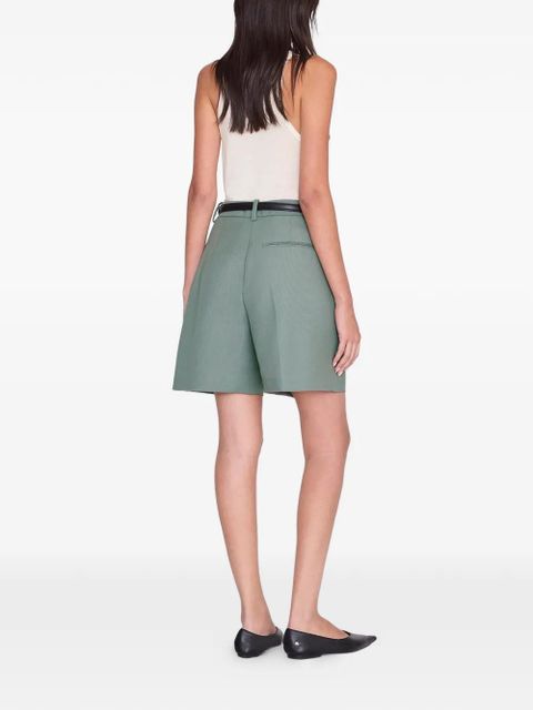 ANINE BING Brice tailored shorts - Green