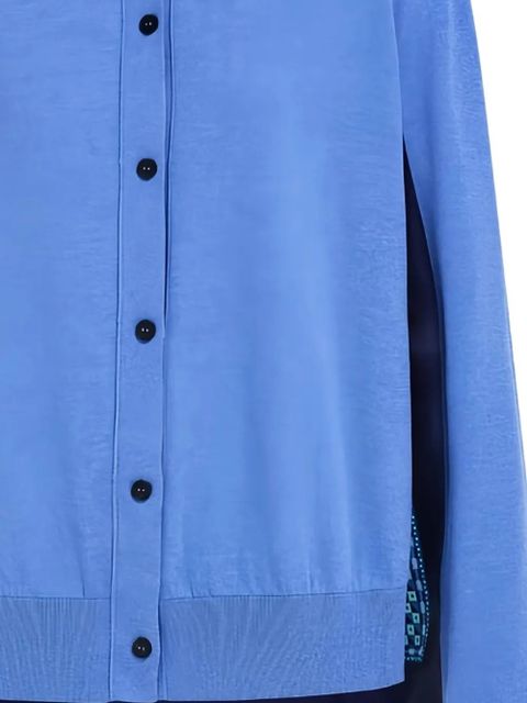 Ferragamo button panel cardigan - Blue - zdjęcie produktu nr 2