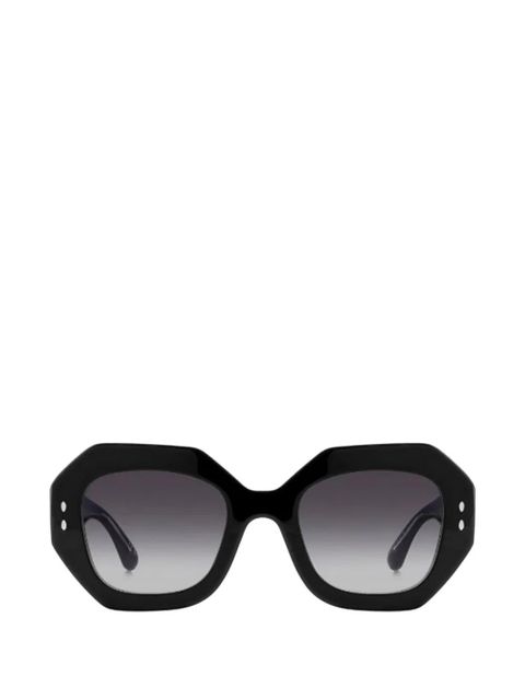 ISABEL MARANT geometric-frame sunglasses - Black - zdjęcie produktu nr 1