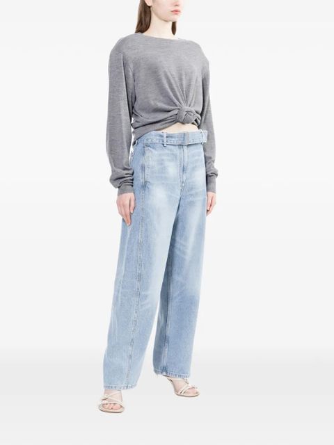 Magda Butrym long-sleeved jumper - Grey - zdjęcie produktu nr 2