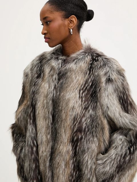 Haveone płaszcz kolor szary KCT-P018