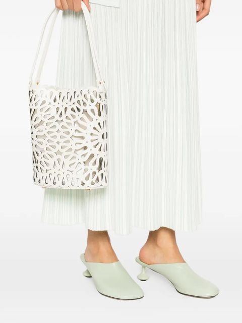 Simkhai Mccall laser-cut bucket bag - White - zdjęcie produktu nr 2