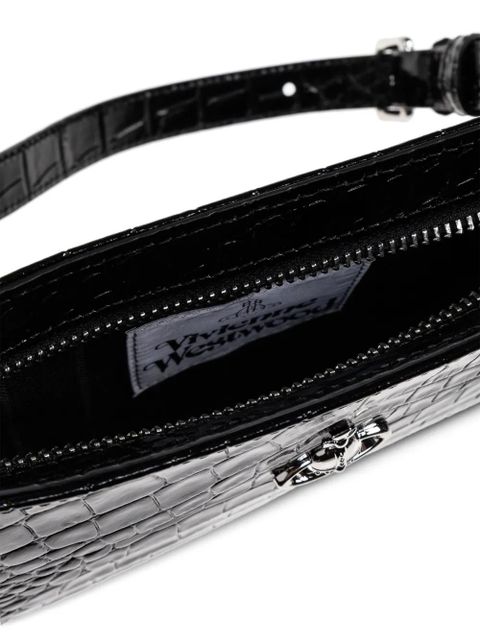 Vivienne Westwood Tasha orb embossed tote bag - Black