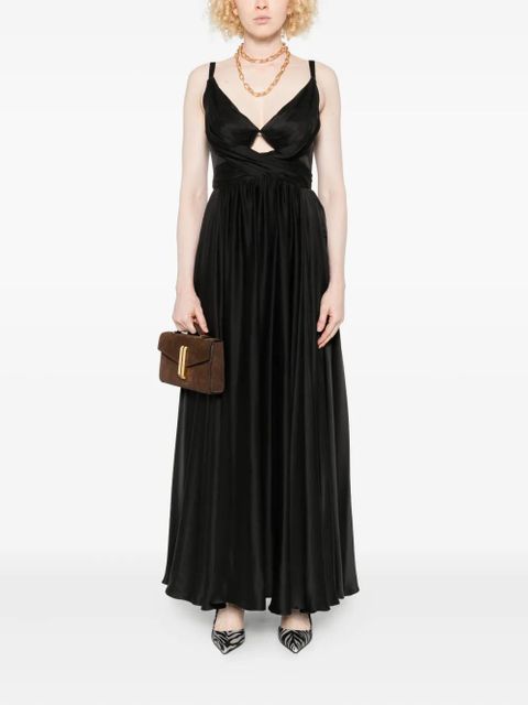 ZIMMERMANN V-neck midi dress - Black - zdjęcie produktu nr 2