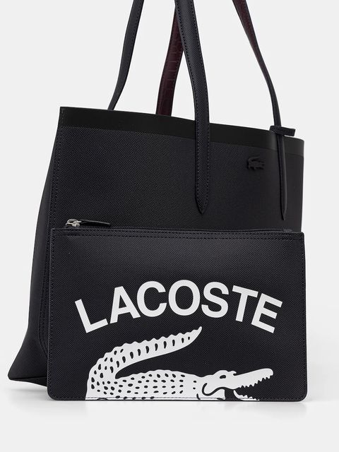 Lacoste torebka dwustronna kolor granatowy NF5128AS