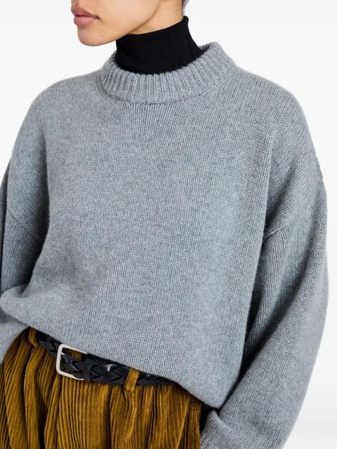 Proenza Schouler crew-neck cashmere jumper - Grey