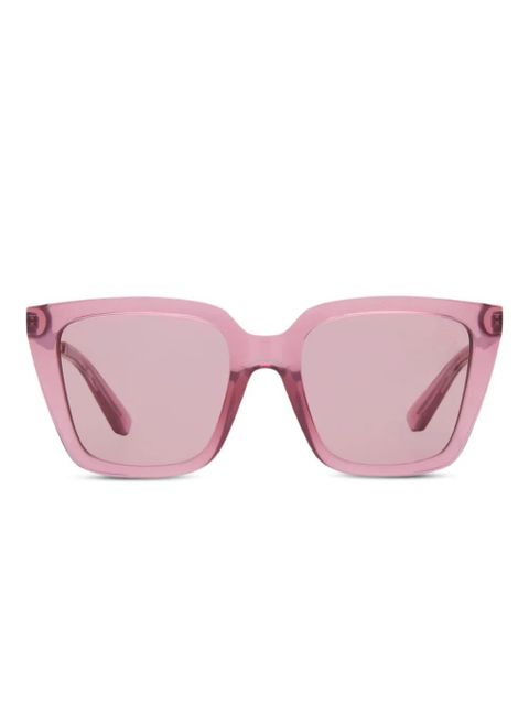 Burberry square-frame sunglasses - Pink - zdjęcie produktu nr 1