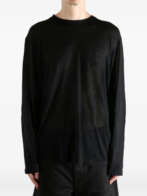 The Row crew-neck T-shirt - Black - zdjęcie produktu nr 2