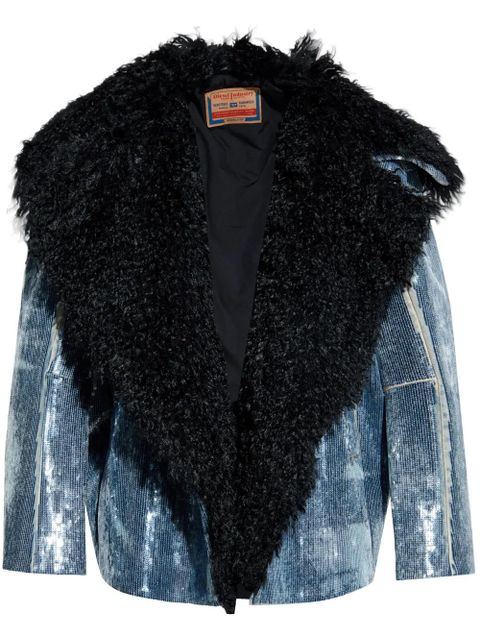 Diesel DE-BIKA-S jacket - Blue - zdjęcie produktu nr 1