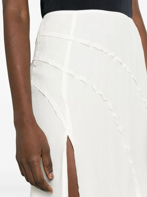 Cult Gaia Dallas high-waisted midi skirt - White