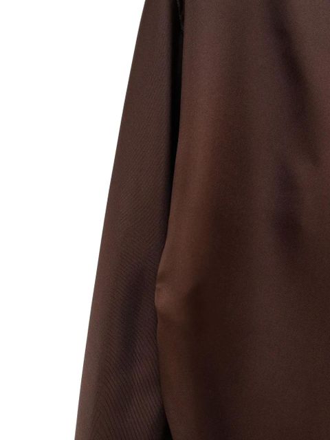 The Row Miles ruffled bodysuit - Brown - zdjęcie produktu nr 2