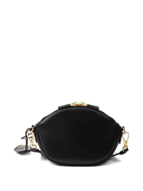 Prada triangle-logo zip-top shoulder bag - Black - zdjęcie produktu nr 2