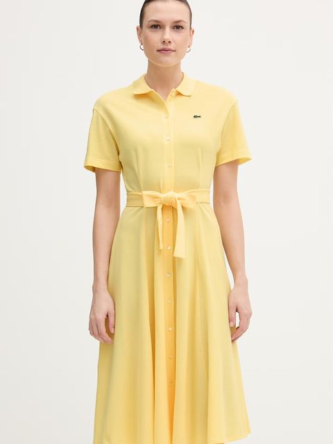 Lacoste sukienka letnia bawełniana - zdjęcie produktu nr 1