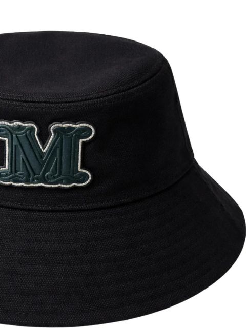Max Mara logo-appliqué bucket hat - Black - zdjęcie produktu nr 2