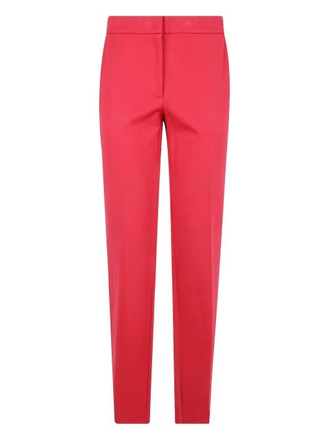 TWINSET logo-plaque trousers - Red - zdjęcie produktu nr 1