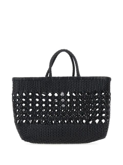 Osoi Biscuit woven tote bag - Black - zdjęcie produktu nr 2