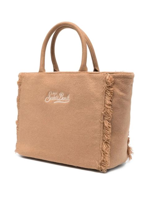 MC2 Saint Barth Colette Felt embroidered tote bag - Neutrals