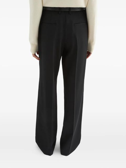 Jil Sander wool trousers - Black
