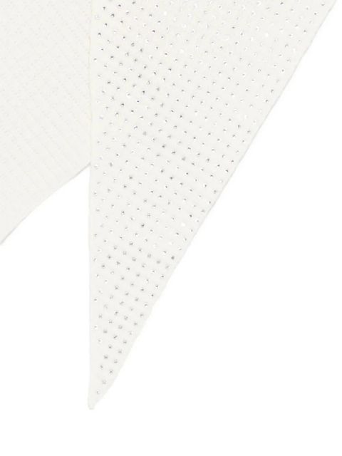 Maje rhinestone-embellished scarf - Neutrals