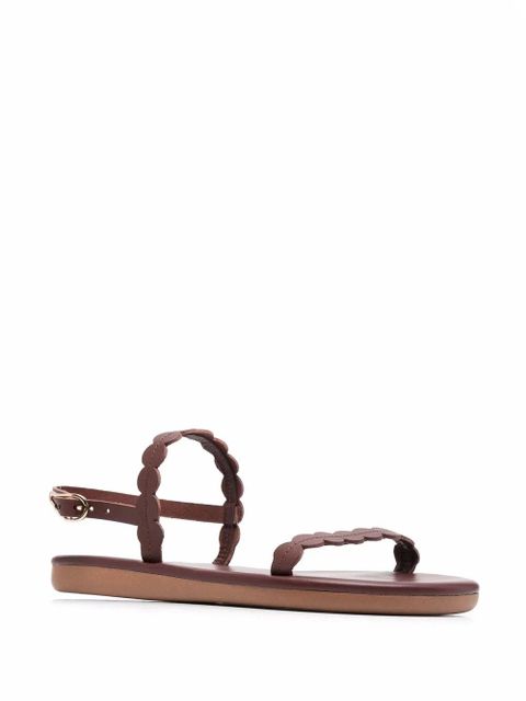 Ancient Greek Sandals Aroula leather sandals - Brown - zdjęcie produktu nr 2
