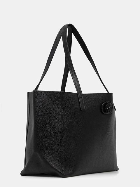 Kurt Geiger London torebka skórzana CHELSEA kolor czarny 5075500109 - zdjęcie produktu nr 2