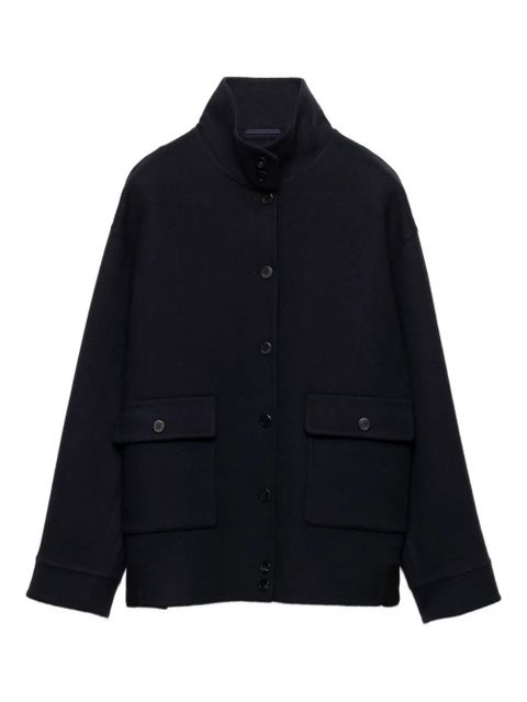 Prada buttoned reversible jacket - Blue - zdjęcie produktu nr 1