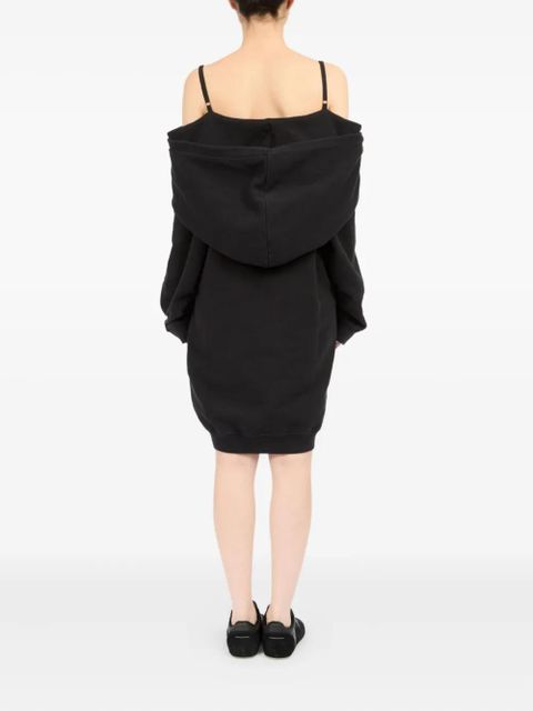 MM6 Maison Margiela sleeveless twisted mini dress - Black