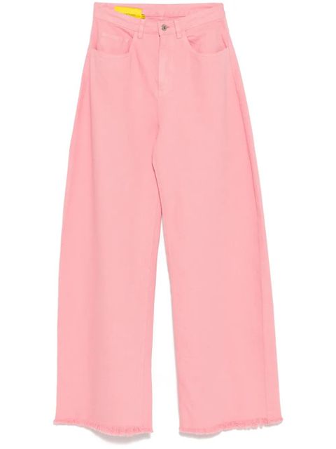 Marques'Almeida Drill Boyfriend trousers - Pink - zdjęcie produktu nr 1