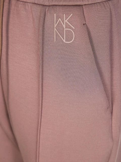 Weekend Max Mara drawstring logo track pants - Pink