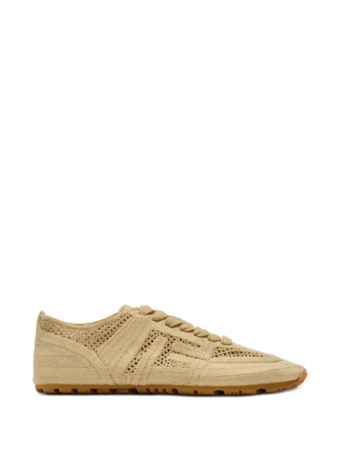 Balmain Racer 45 macramé sneakers - Neutrals - zdjęcie produktu nr 1