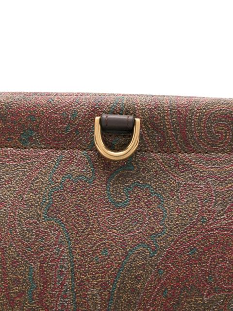 ETRO paisley-pattern shoulder bag - Brown