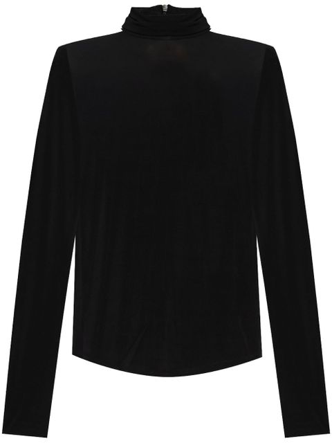ISABEL MARANT Joyela roll-neck top - Black - zdjęcie produktu nr 1