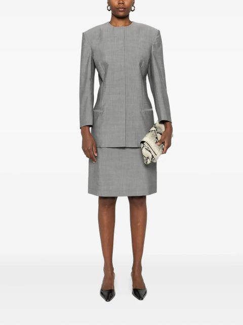 CALVIN KLEIN COLLECTION Luna midi skirt - Grey - zdjęcie produktu nr 2