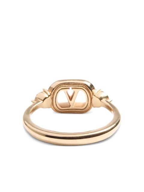 Valentino Garavani Ovalette crystal ring - Gold - zdjęcie produktu nr 2