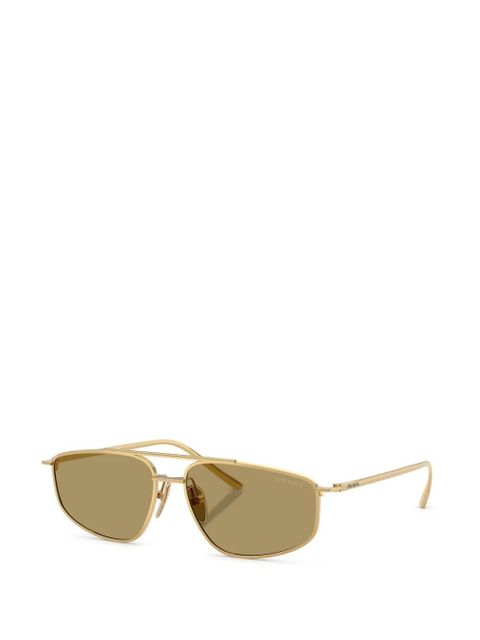 Prada Eyewear geometric sunglasses - Gold - zdjęcie produktu nr 2