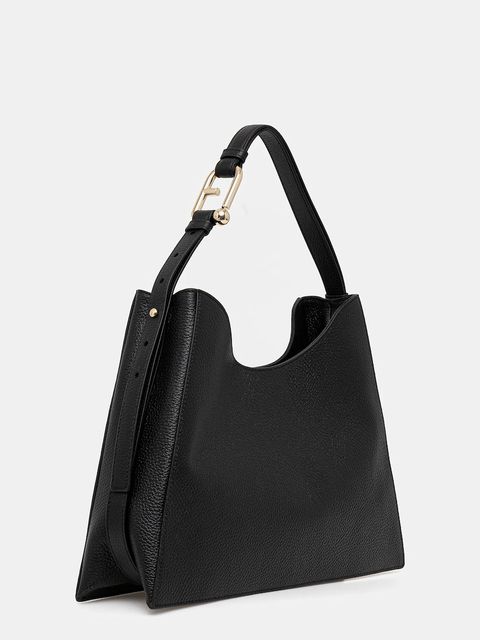 Furla torebka skórzana kolor czarny WB01246.HSF000.O6000 - zdjęcie produktu nr 2