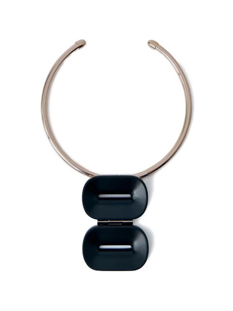 Max Mara hinged pendant necklace - Gold - zdjęcie produktu nr 1