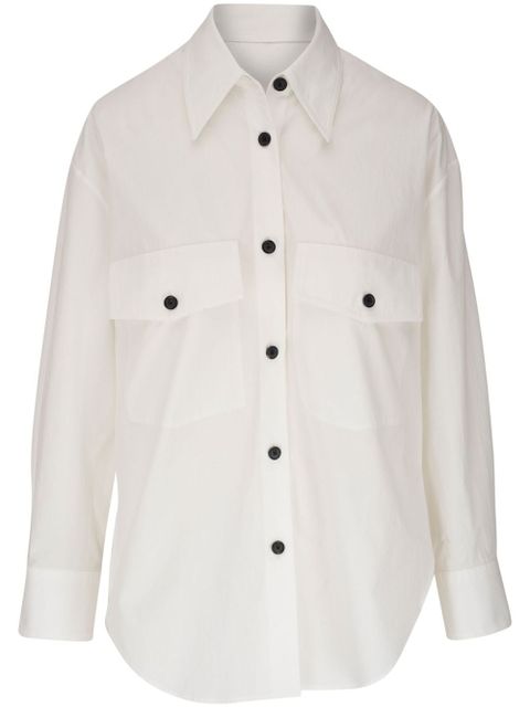 KHAITE Mahmet denim shirt - White - zdjęcie produktu nr 1