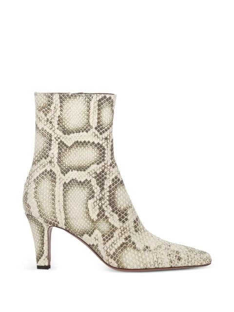 Paris Texas snakeskin boots - Neutrals - zdjęcie produktu nr 1