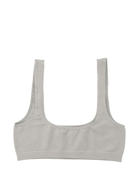 MM6 Maison Margiela Numbers-motif bralette - Grey - zdjęcie produktu nr 2