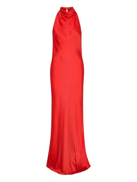 ROTATE BIRGER CHRISTENSEN cowl-neck maxi dress - Red - zdjęcie produktu nr 1