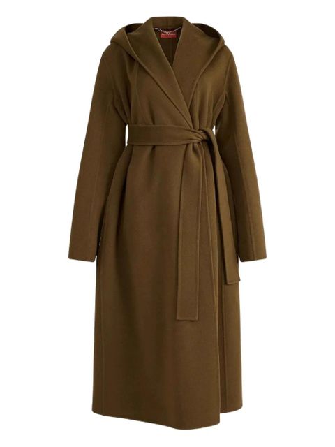 Altuzarra hooded belted coat - Green - zdjęcie produktu nr 1